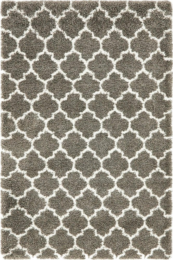 TEPPICH "TEMARA SHAG" 150/245 cm  - Weiß/Grau, KONVENTIONELL, Textil (150/245cm) - MID.YOU