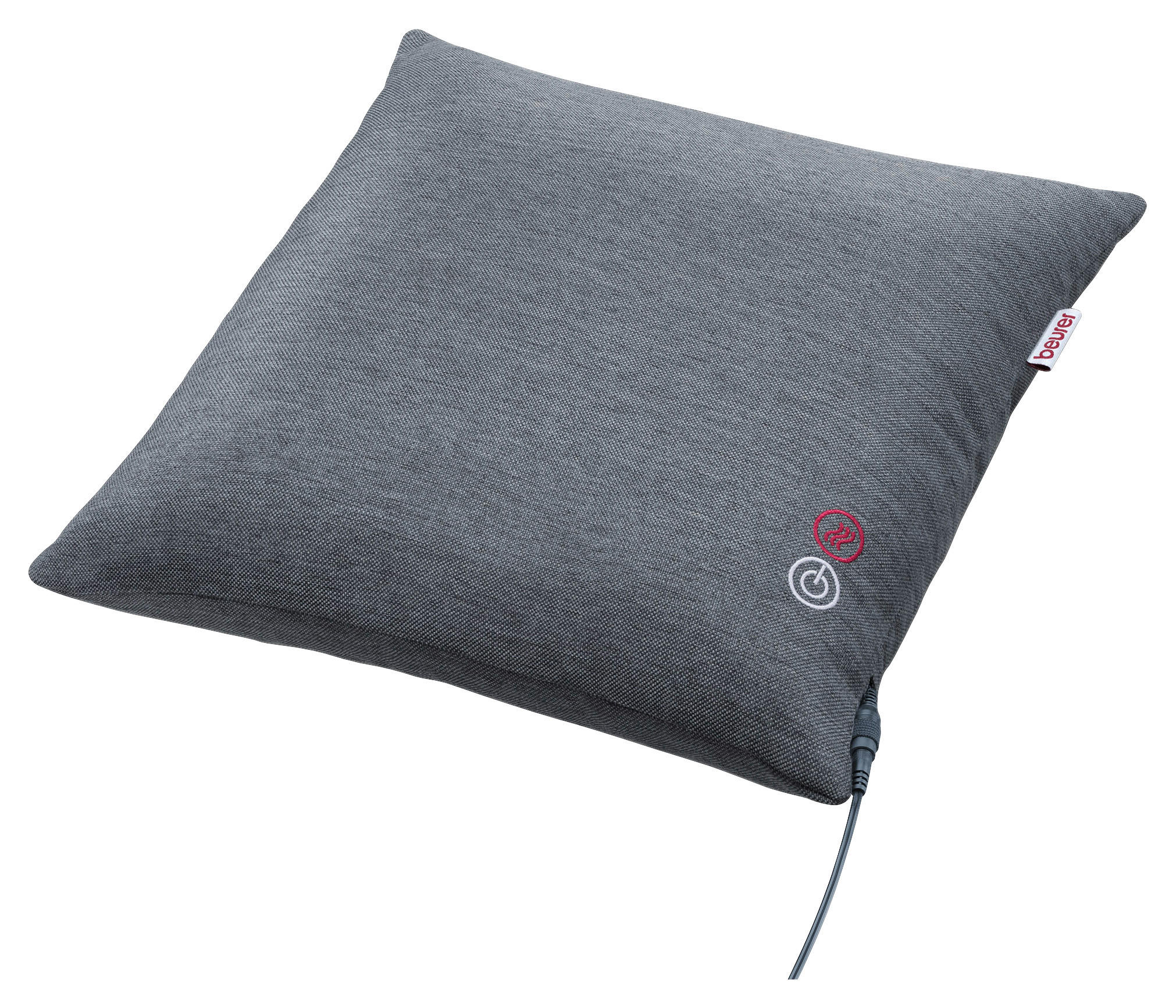 MASSAGEKISSEN - Grau, KONVENTIONELL, Textil (40/40/10cm) - Beurer