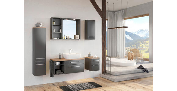 UNTERSCHRANK 30/41/47 cm - Grau, KONVENTIONELL, Holzwerkstoff (30/41/47cm) - Xora