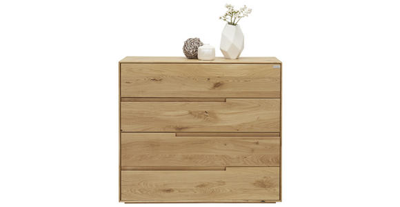 KOMMODE 99,5/91/42 cm  - Eichefarben, Natur, Holz (99,5/91/42cm) - Valnatura