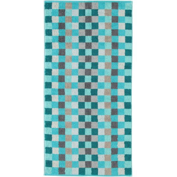 HANDTUCH Türkis  - Türkis, Textil (50/100cm) - Cawoe