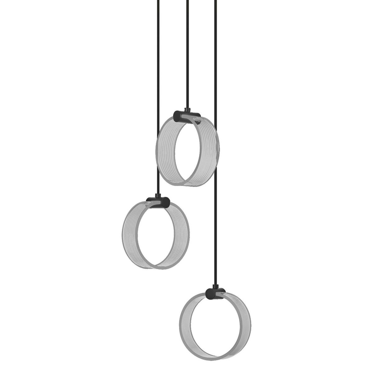 LED-PENDELLEUCHTE 28/20/121 cm   - Schwarz, Design, Kunststoff (28/20/121cm) - Ledvance