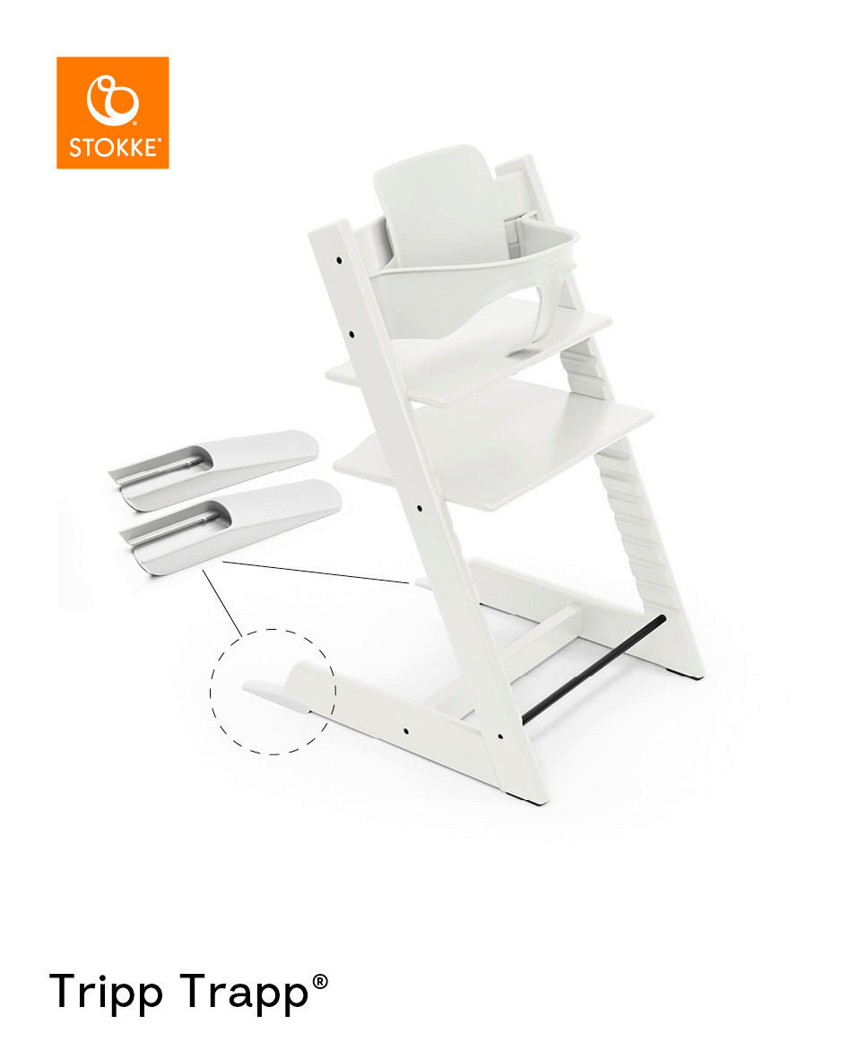 HOCHSTUHLBÜGEL Tripp Trapp Baby Set²  - Weiß, Basics, Kunststoff (43/19/22cm) - Stokke