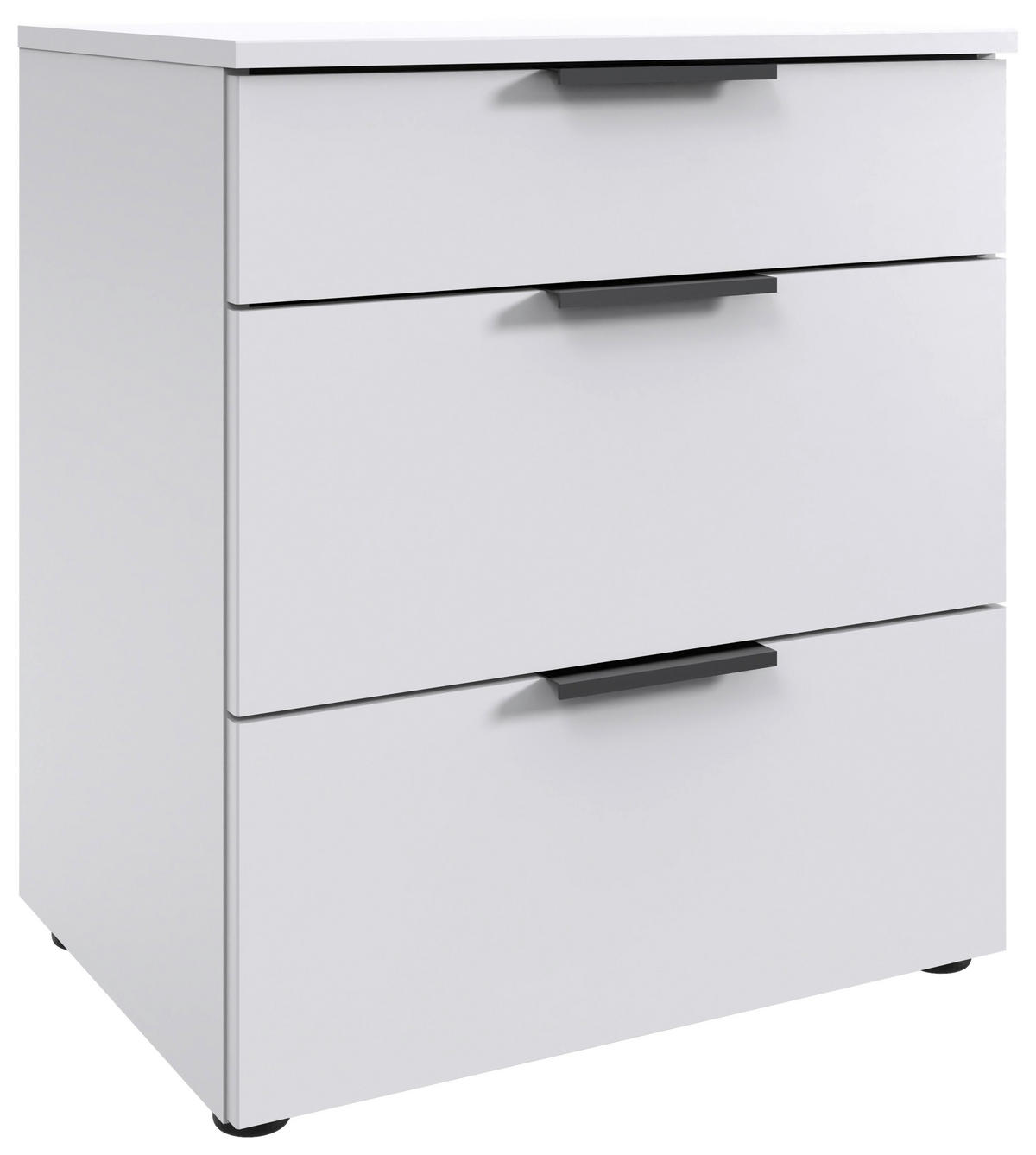 NACHTSCHRANK 54/70/41 cm  - Graphitfarben/Schwarz, Design, Holzwerkstoff/Kunststoff (54/70/41cm) - Boxxx