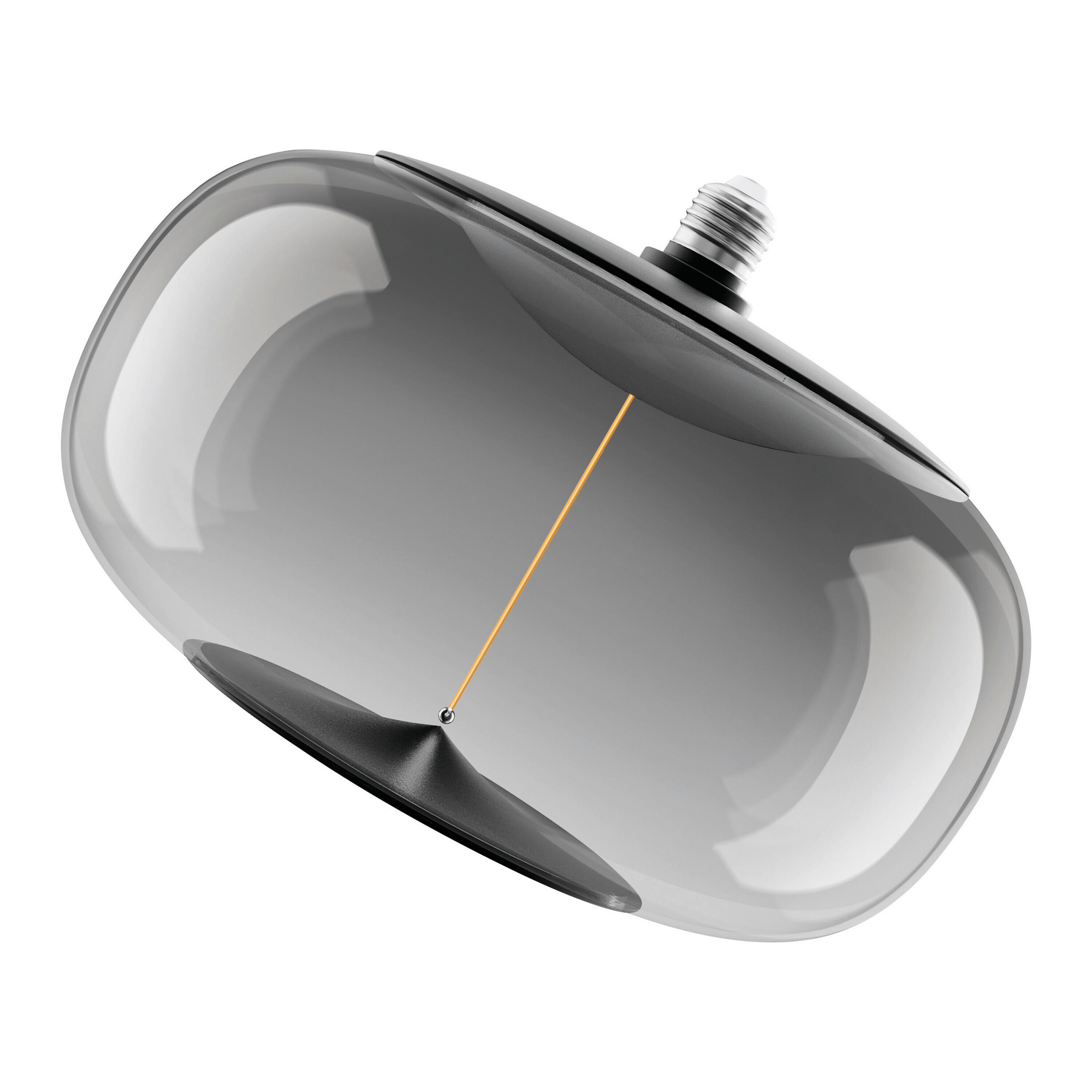 LED-LEUCHTMITTEL   E27 12 W 350 lm  - Grau, KONVENTIONELL, Kunststoff (30/21cm) - Osram