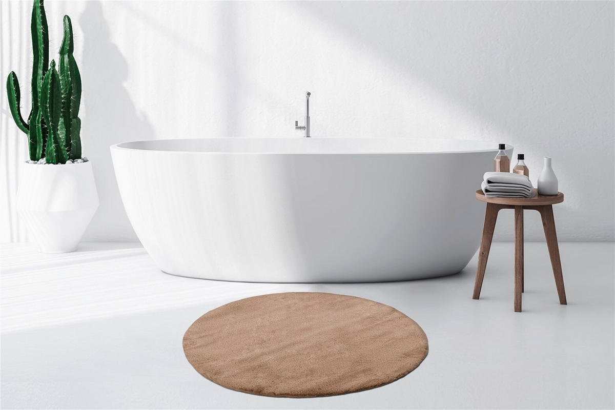 HOCHFLORTEPPICH 100 cm Rabbit Light 425 Beige Beige  - Beige, KONVENTIONELL, Kunststoff/Textil (100cm) - Kayoom