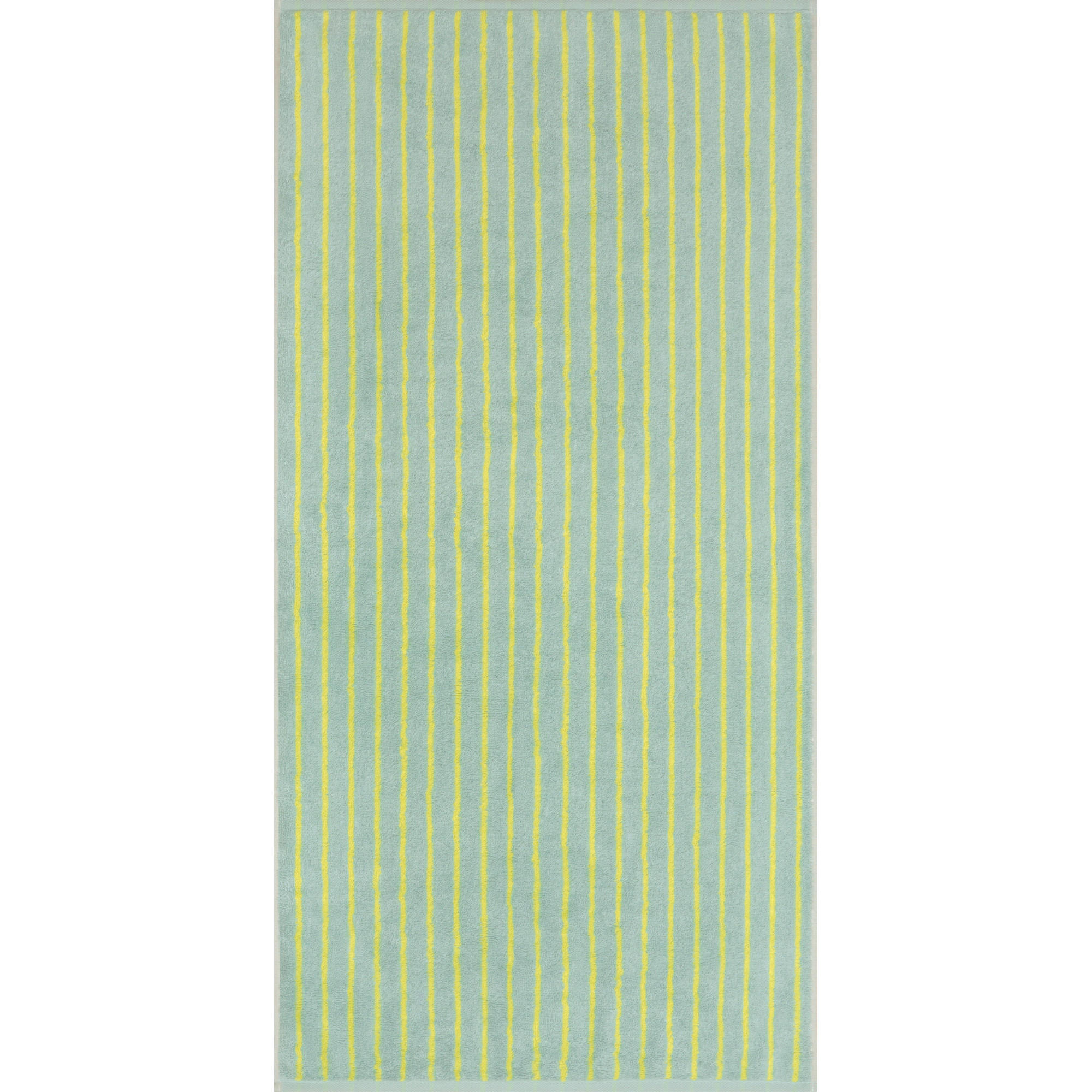 DUSCHTUCH Weekend 70/140 cm  - Gelb/Grün, Basics, Textil (70/140cm) - Cawoe