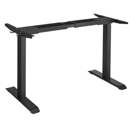 Boxxx Schreibtischbeine Schwarz 107.5-175x69-115x60 cm
