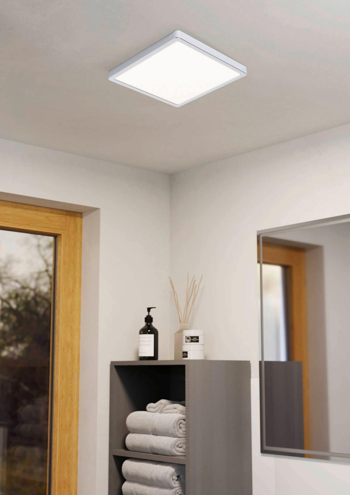 LED-BADEZIMMER-DECKENLEUCHTE Rio 29/29/3 cm   - Basics (29/29/3cm) - Celina