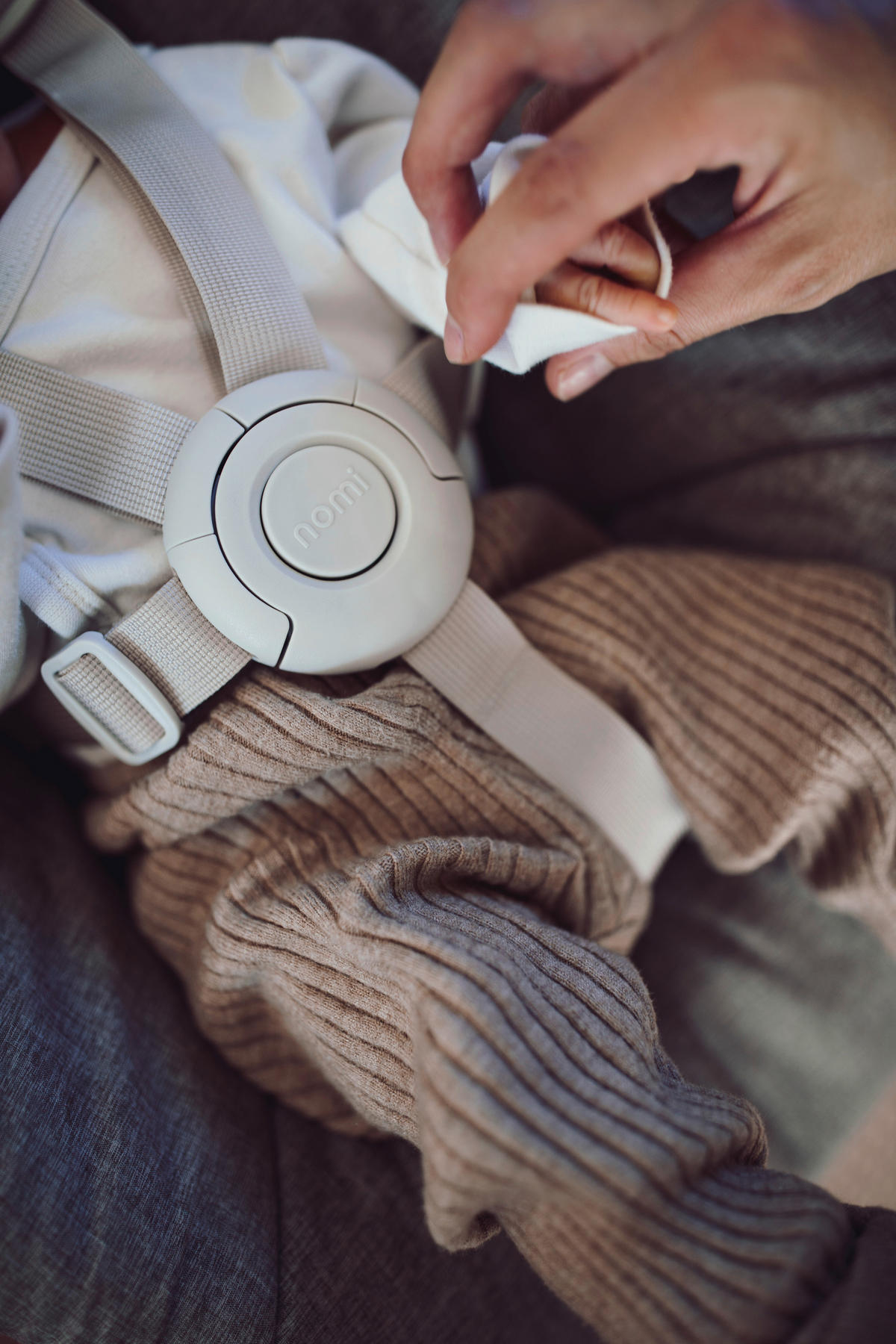 HOCHSTUHLLIEGE Nomi  - Pink/Rosa, Trend, Kunststoff/Textil (71/20/38,5cm) - Stokke