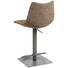BARHOCKER Lederlook Grau, Schlammfarben - Schlammfarben/Anthrazit, Design, Textil/Metall (43/85-110/50cm) BARHOCKER Lederlook Grau, Schlammfarben - Schlammfarben/Anthrazit, Design, Textil/Metall (43/85-110/50cm)