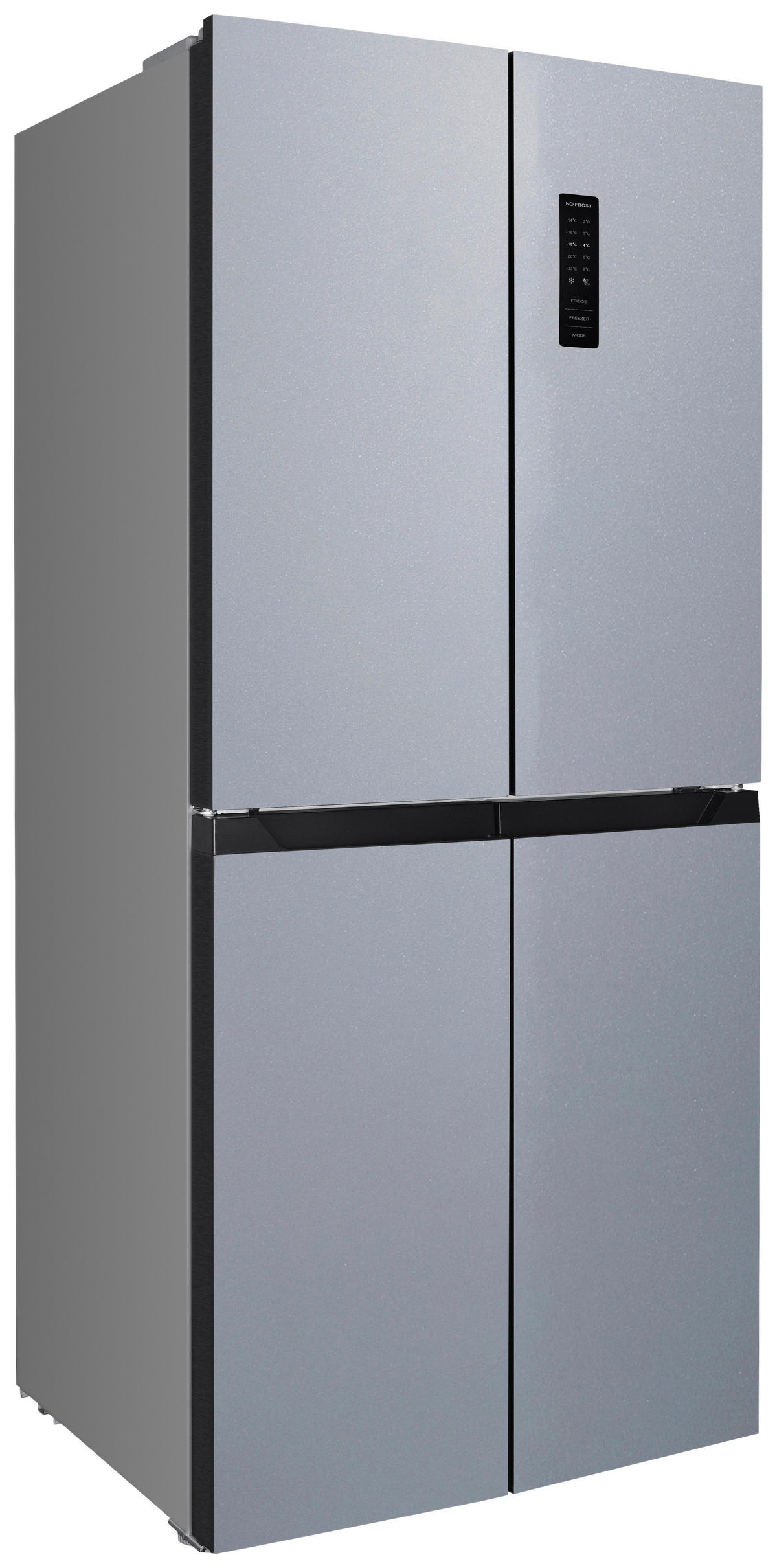 MULTI-DOOR W-CD 362 NFD E IX  - Silberfarben, Konventionell, Kunststoff/Metall (79/180/62cm) - Wolkenstein