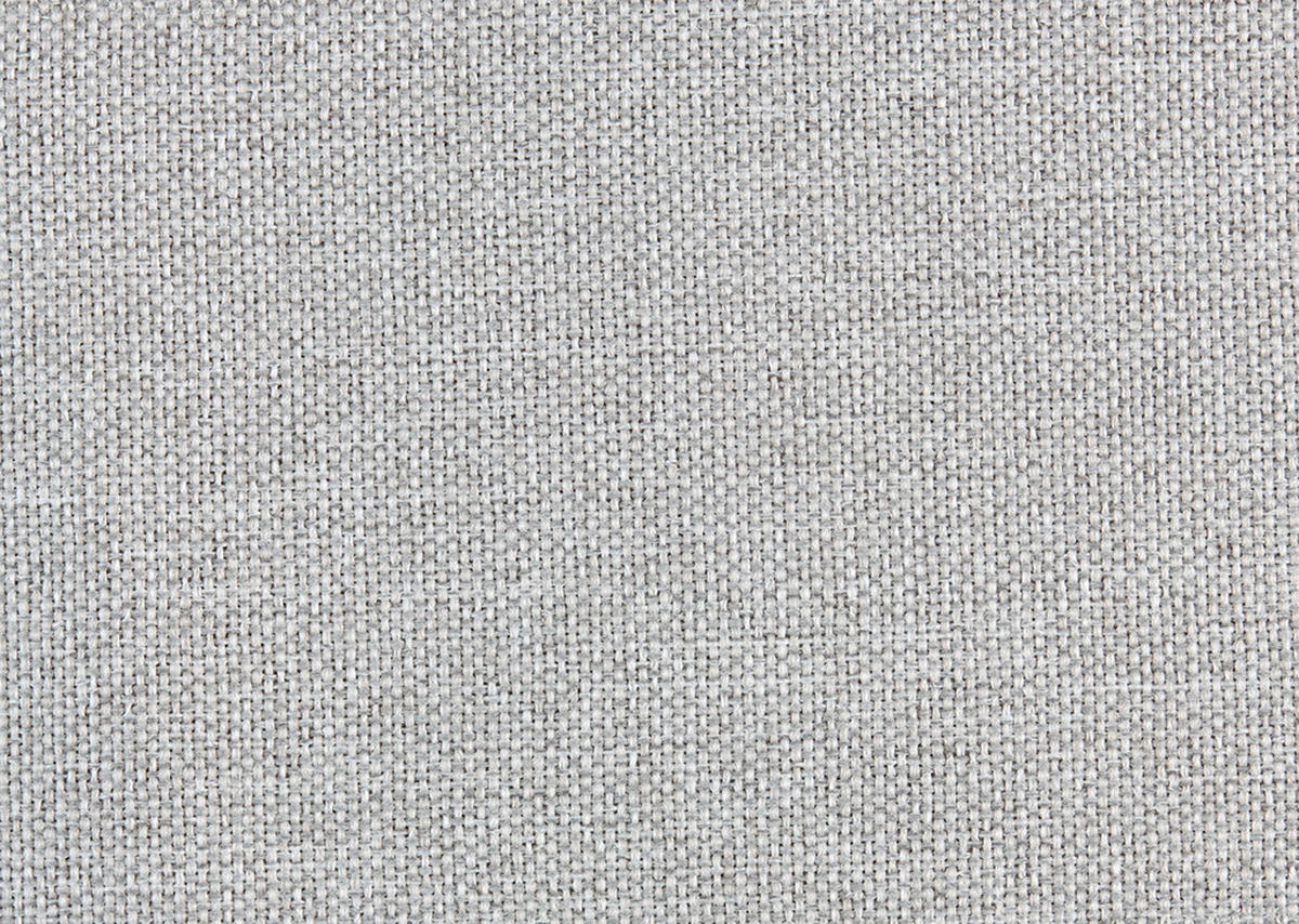 ECKSOFA Hellgrau Flachgewebe  - Hellgrau/Schwarz, Design, Textil/Metall (238/290cm) - Pure Home Lifestyle