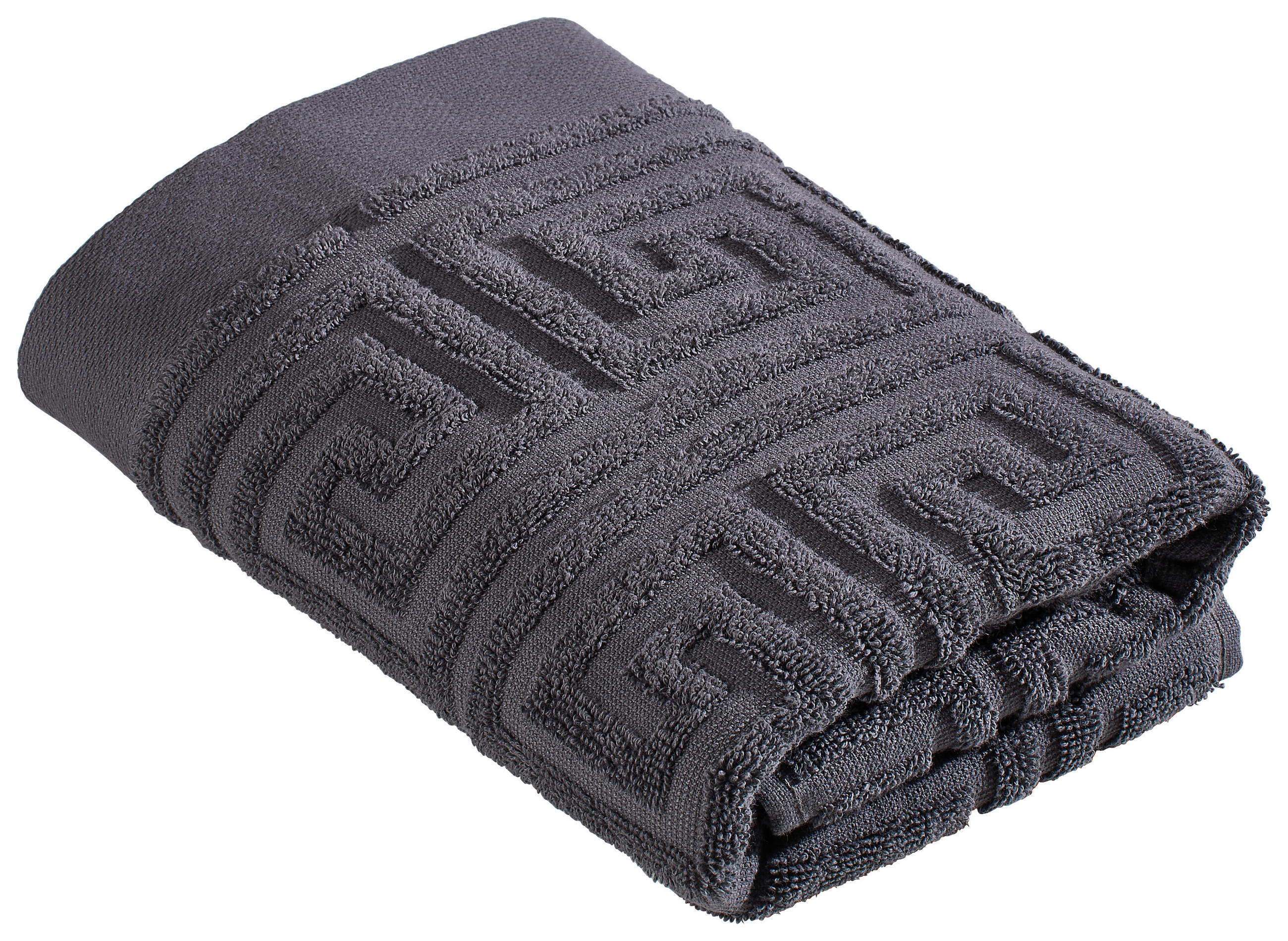 HANDTUCH Water Legacy Dunkelgrau  - Dunkelgrau, KONVENTIONELL, Textil (50/100cm) - Zoeppritz