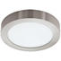 AUFBAULEUCHTE LED-Leuchtmittel - Weiß/Nickelfarben, Basics, Kunststoff/Metall (22,5/4cm) AUFBAULEUCHTE LED-Leuchtmittel - Weiß/Nickelfarben, Basics, Kunststoff/Metall (22,5/4cm)