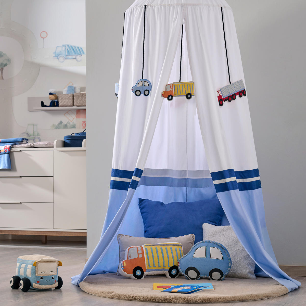 KREVETAC  Matteo  - kašmir/boja orahovog drveta, Osnovno, pločasti materijal (74/92/144cm) - Jimmylee