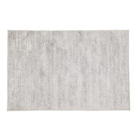 BADTEPPICH GLOW Anthrazit, Grau 70/120 cm  - Anthrazit/Grau, Basics, Kunststoff/Textil (70/120cm) - Kleine Wolke