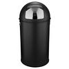 ABFALLEIMER 50 L  - Schwarz, KONVENTIONELL, Metall (34/74cm) - P & B
