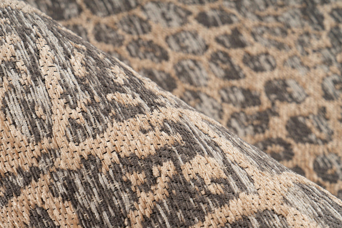 KOBEREC TKANÝ NA PLOCHO, 160/230 cm, béžová - béžová, Konvenční, textil (160/230cm)