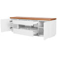 LOWBOARD  in 173/56/40 cm  - Eichefarben/Weiß, MODERN, Holz/Holzwerkstoff (173/56/40cm) - Carryhome