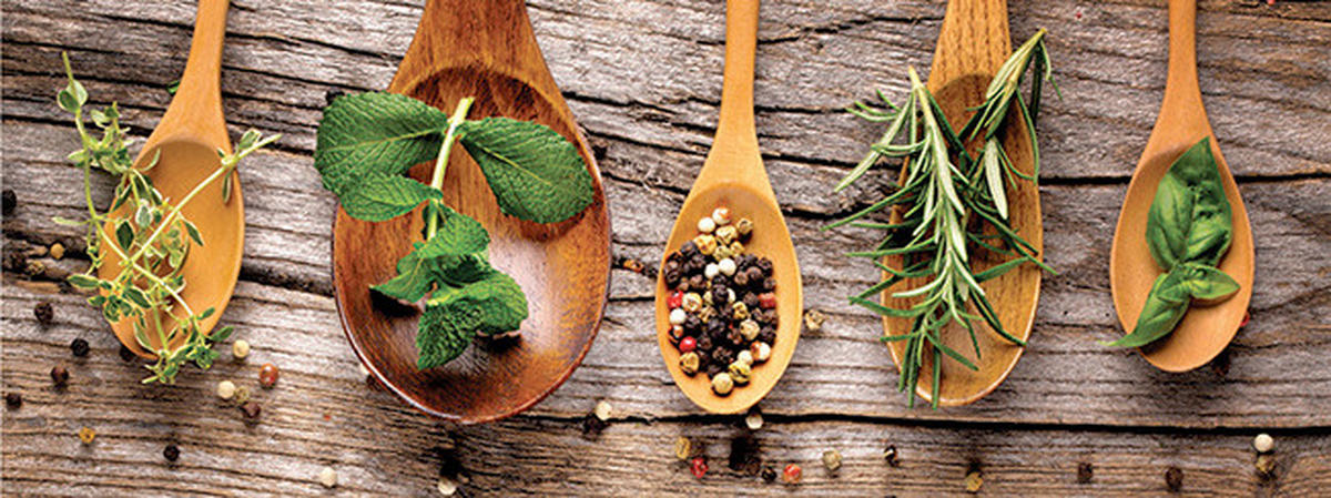 LEINWANDBILD Essen & Trinken  - Multicolor, Natur, Holz/Papier (30/80/3cm) - Euroart