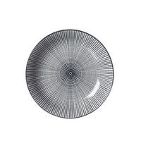HLBOKÝ TANIER Takeo 20,5 cm   - čierna/biela, Trend, keramika (20,5cm) - Ritzenhoff Breker