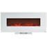 ELEKTROKAMIN Glas, Metall - Weiß, Design, Glas/Metall (128/55/14cm) - Xora ELEKTROKAMIN Glas, Metall - Weiß, Design, Glas/Metall (128/55/14cm) - Xora
