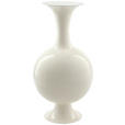 VASE 77 cm  - Weiß Hochglanz, Trend, Metall (39/77cm) - Ambia Home