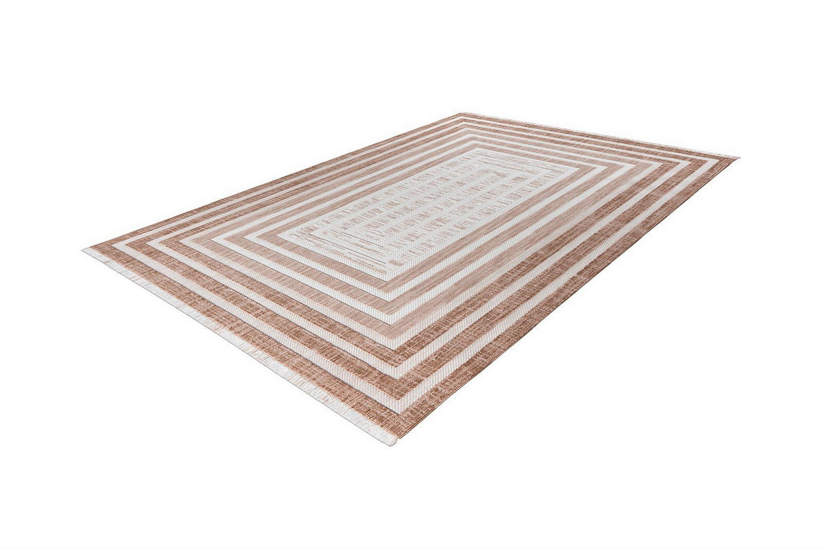 TEPPICH 160/230 cm Sarai 125 Braun / Beige Braun, Beige  - Beige/Braun, KONVENTIONELL, Textil (160/230cm)