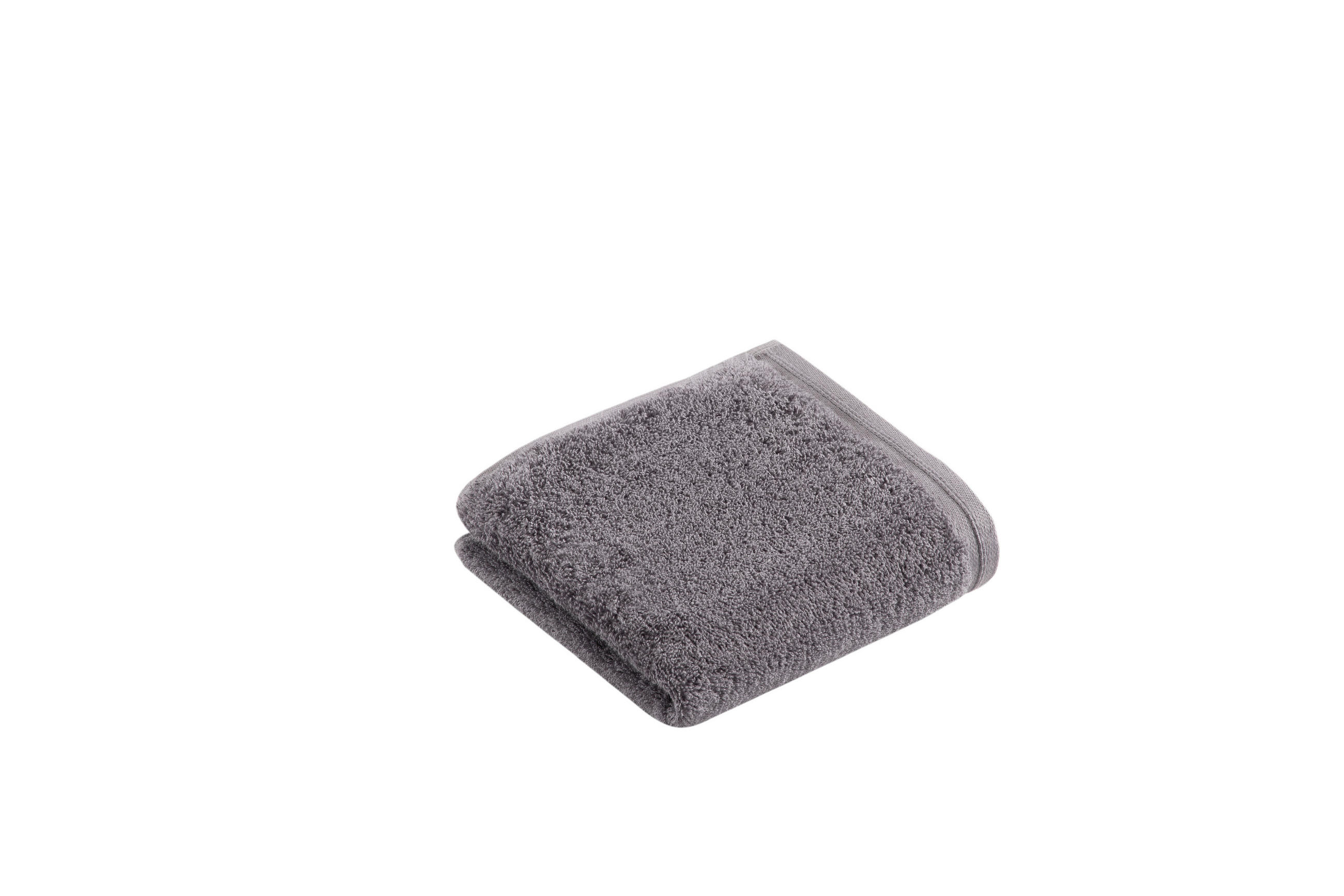 GÄSTETUCH 40/60 cm Vegan Life Dunkelgrau  - Dunkelgrau, Basics, Textil (40/60cm) - Vossen
