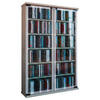 CD Regal in Eichefarbe - Eichefarben, Konventionell, Glas/Holzwerkstoff (60/92/18cm) - MID.YOU