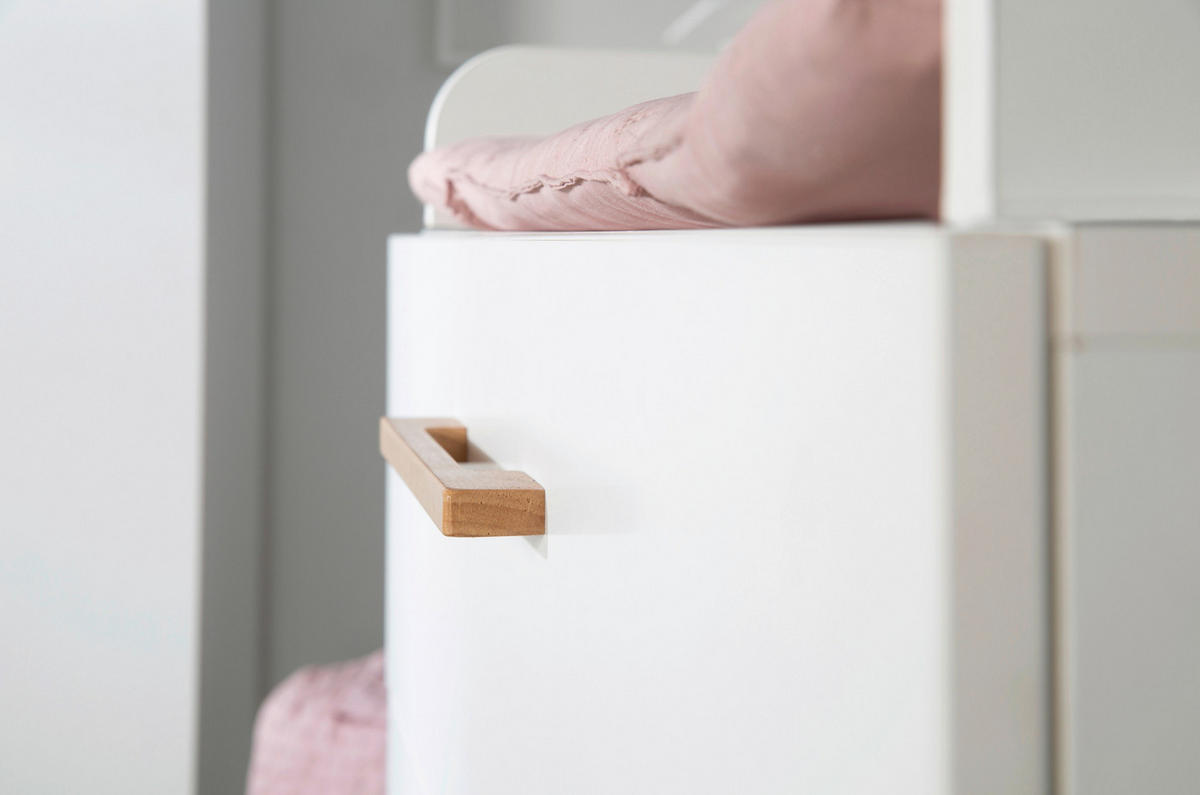 WICKELKOMMODE roba Mick Weiß  - Weiß, Basics, Holz/Holzwerkstoff (90,5/103,5/77cm) - Roba