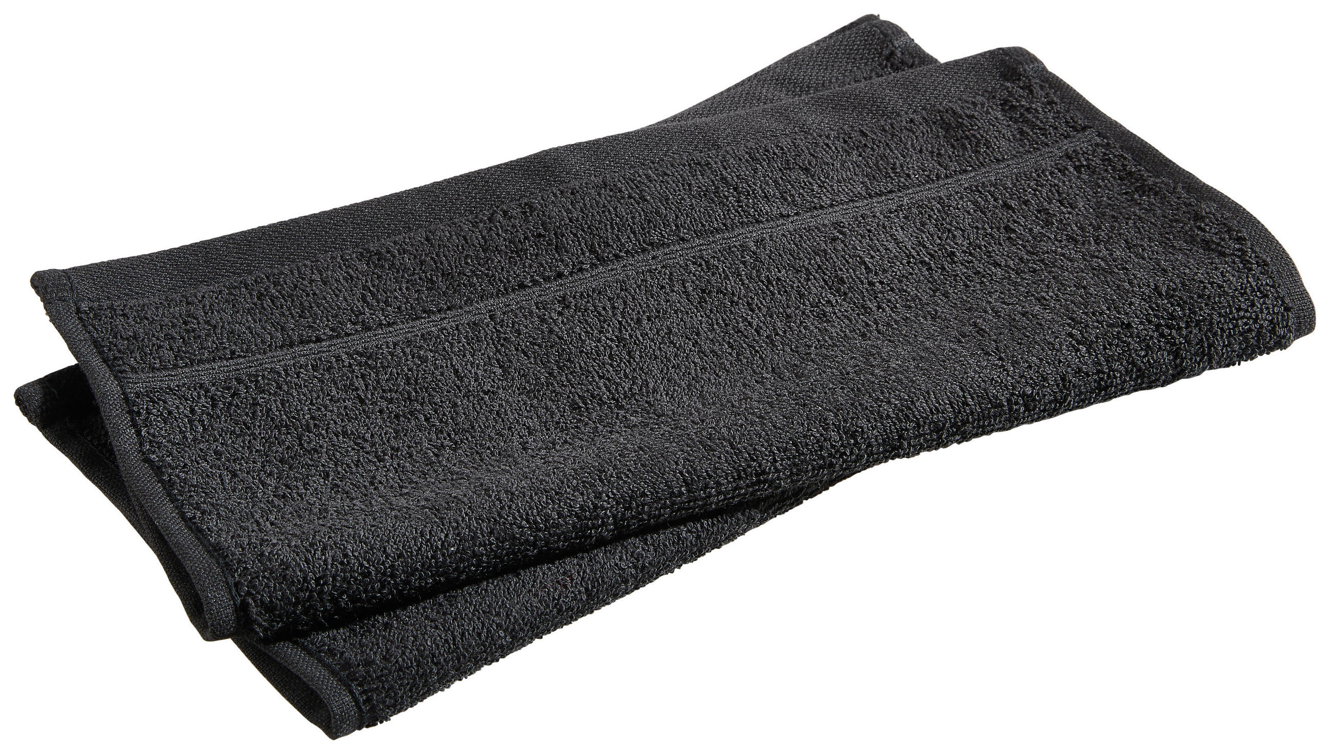 SEIFTUCHSET MAKI Schwarz 30/30 cm  - Schwarz, Basics, Textil (30/30cm) - Bio:Vio