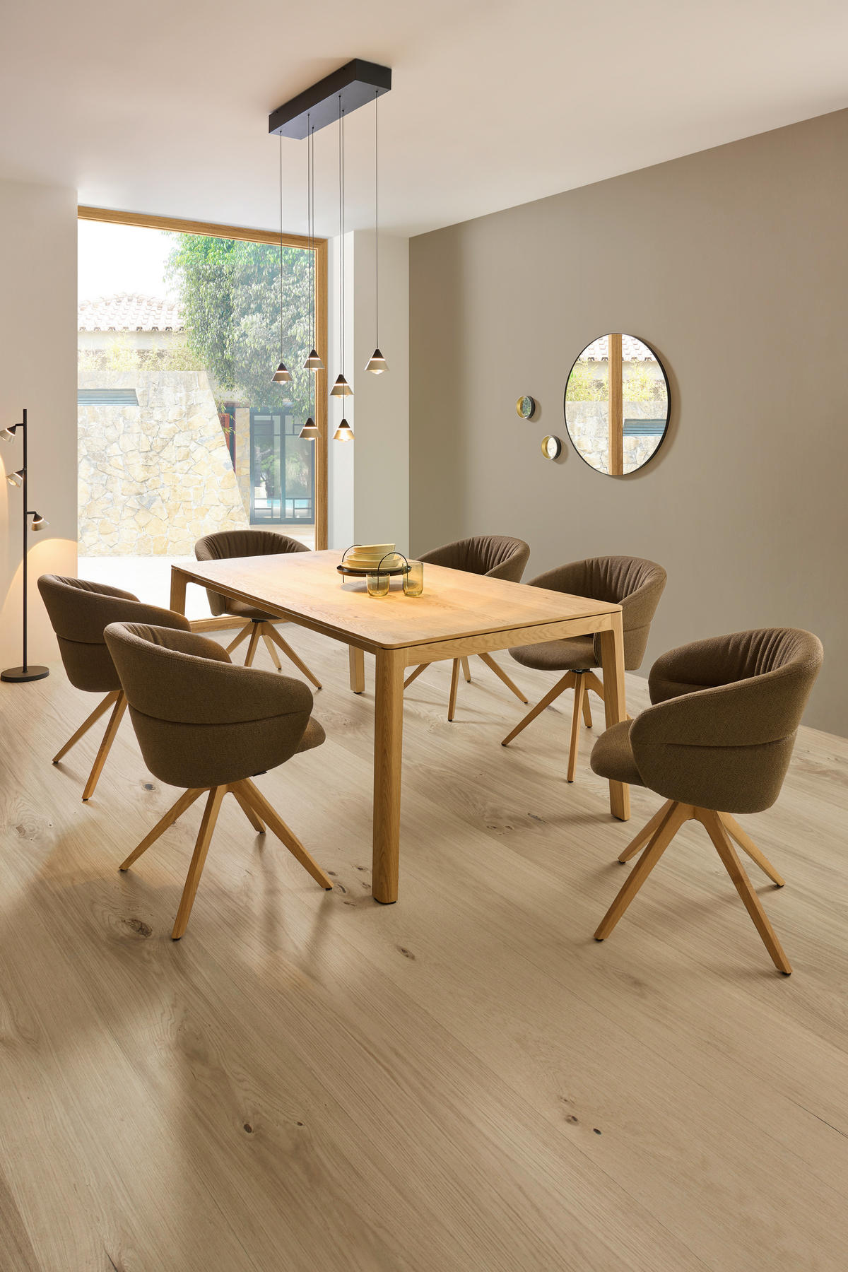 ESSTISCH 160/90/76 cm Echtholz  Holz in verschiedenen Größen erhältlich, in verschiedenen Holzarten erhältlich, Variantenauswahl rechteckig Wildeiche  - Wildeiche, Design, Holz (160/90/76cm) - Venjakob
