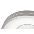 LED-DECKENLEUCHTE 38/8,5 cm   - Grau, Design, Metall (38/8,5cm) - Novel