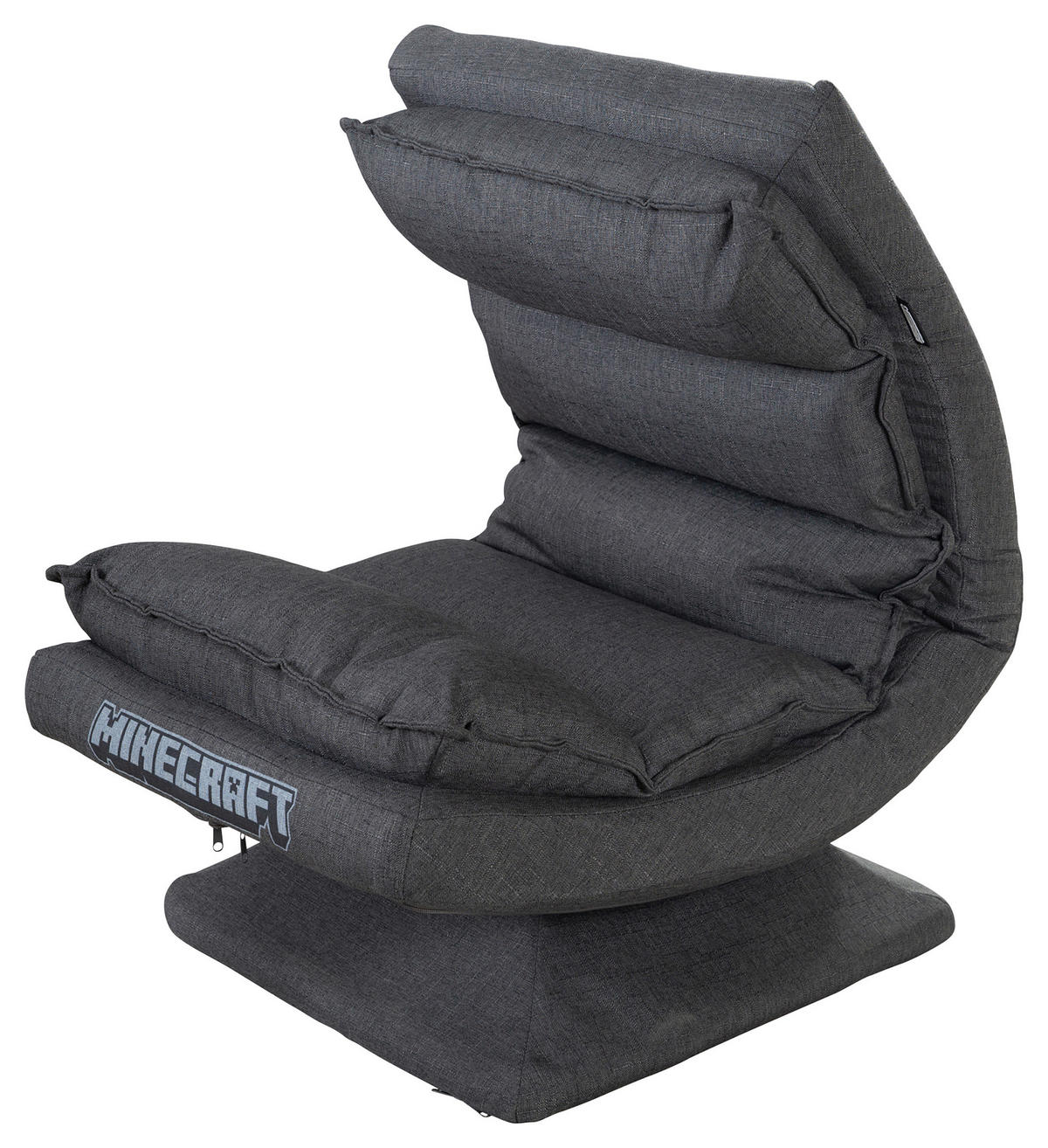 LOUNGESESSEL - Grau, MODERN, Textil/Metall (59/83/59cm) - Minecraft
