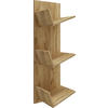 WEINREGAL 33/105,5/25,6 cm  - Eichefarben/Honig, Basics, Holzwerkstoff (33/105,5/25,6cm) - MID.YOU