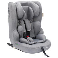 KINDERAUTOSITZ  - Hellgrau, Basics, Kunststoff/Textil (46/50/60cm) - Jimmylee