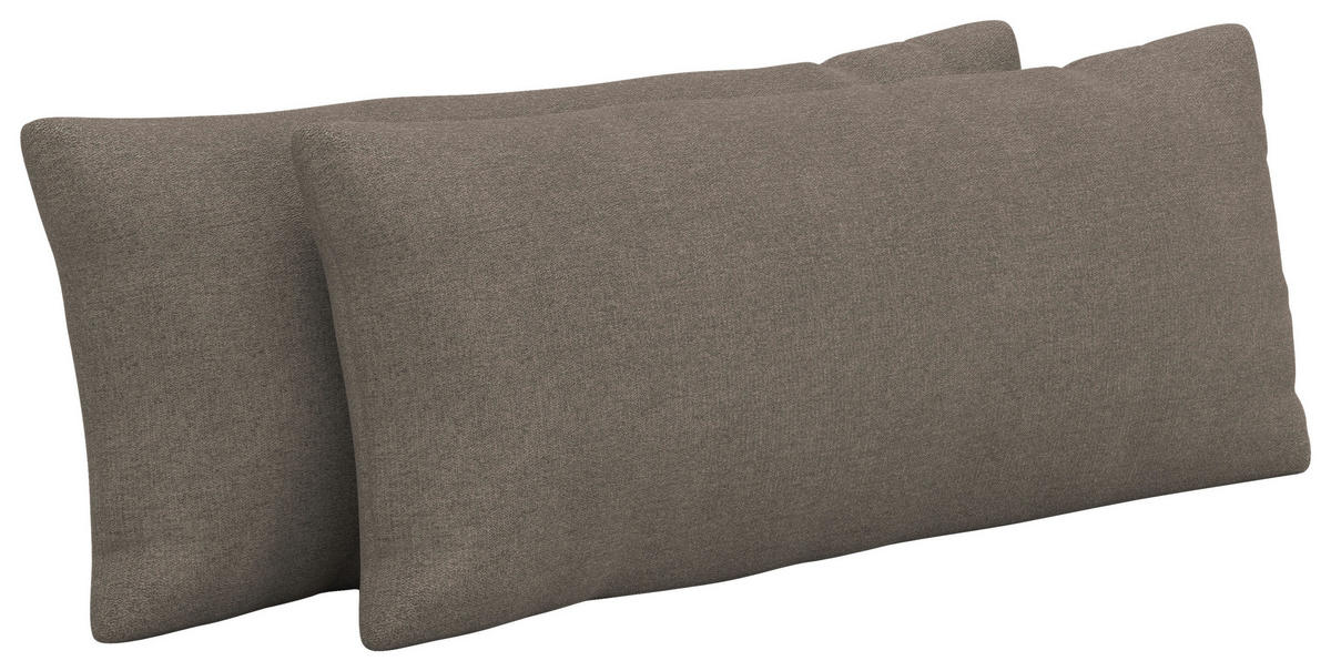 NIERENKISSEN  - Schlammfarben, Konventionell, Textil (65/25cm) - Sit & More