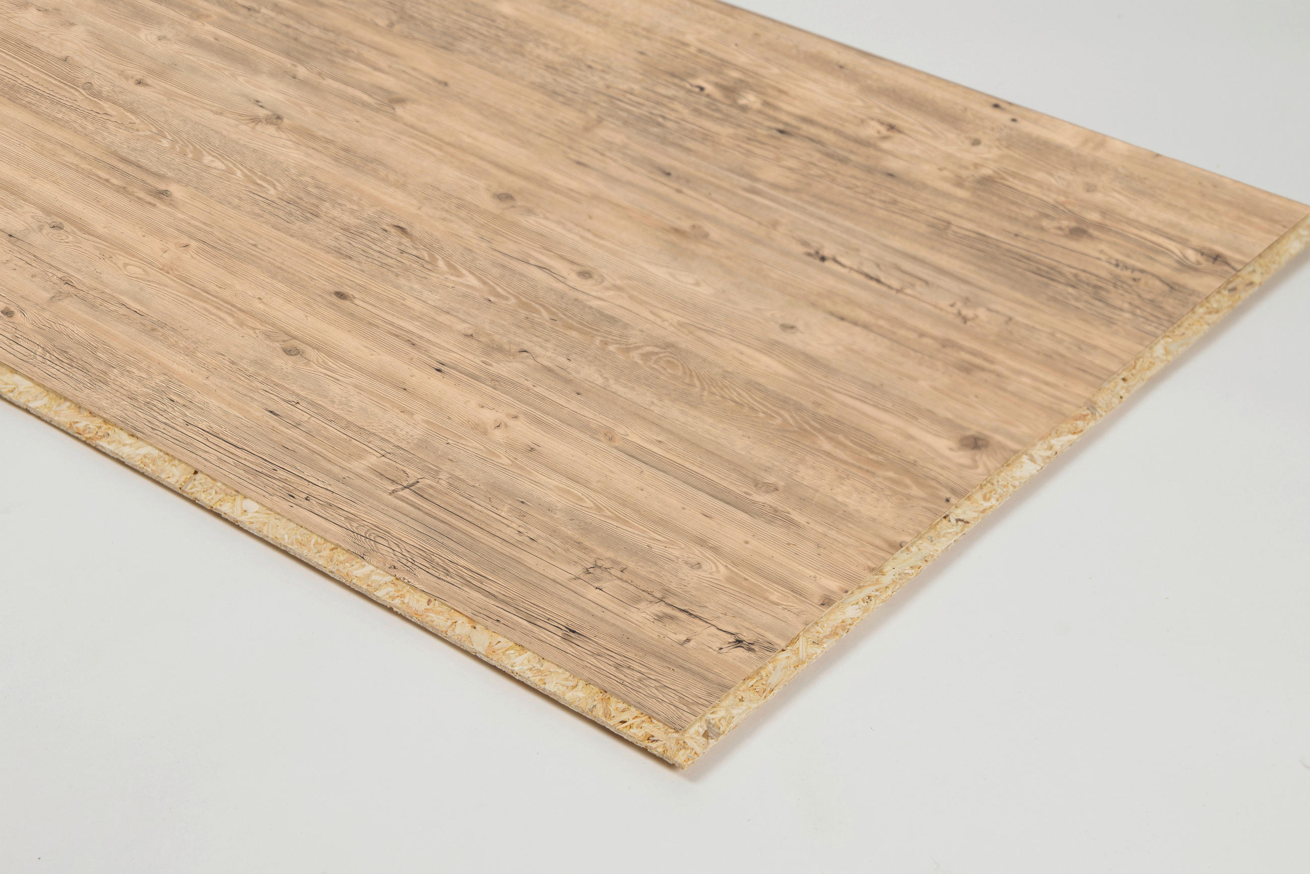 DECOWALL NAMUR FICHTE 3 Stück  - Fichtefarben, Basics, Naturmaterialien (125/66/1.2cm) - Egger Holzwerkstoffe