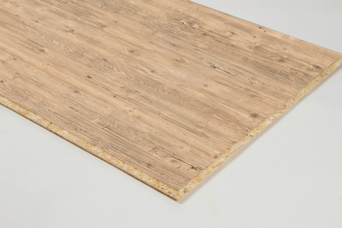 WANDVERKLEIDUNG 3 Stück  - Fichtefarben, Basics, Naturmaterialien (125/66/1.2cm) - Egger Holzwerkstoffe