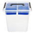 BOX MIT DECKEL 30/30/26 cm - Transparent, Basics, Kunststoff (30/30/26cm) BOX MIT DECKEL 30/30/26 cm - Transparent, Basics, Kunststoff (30/30/26cm)