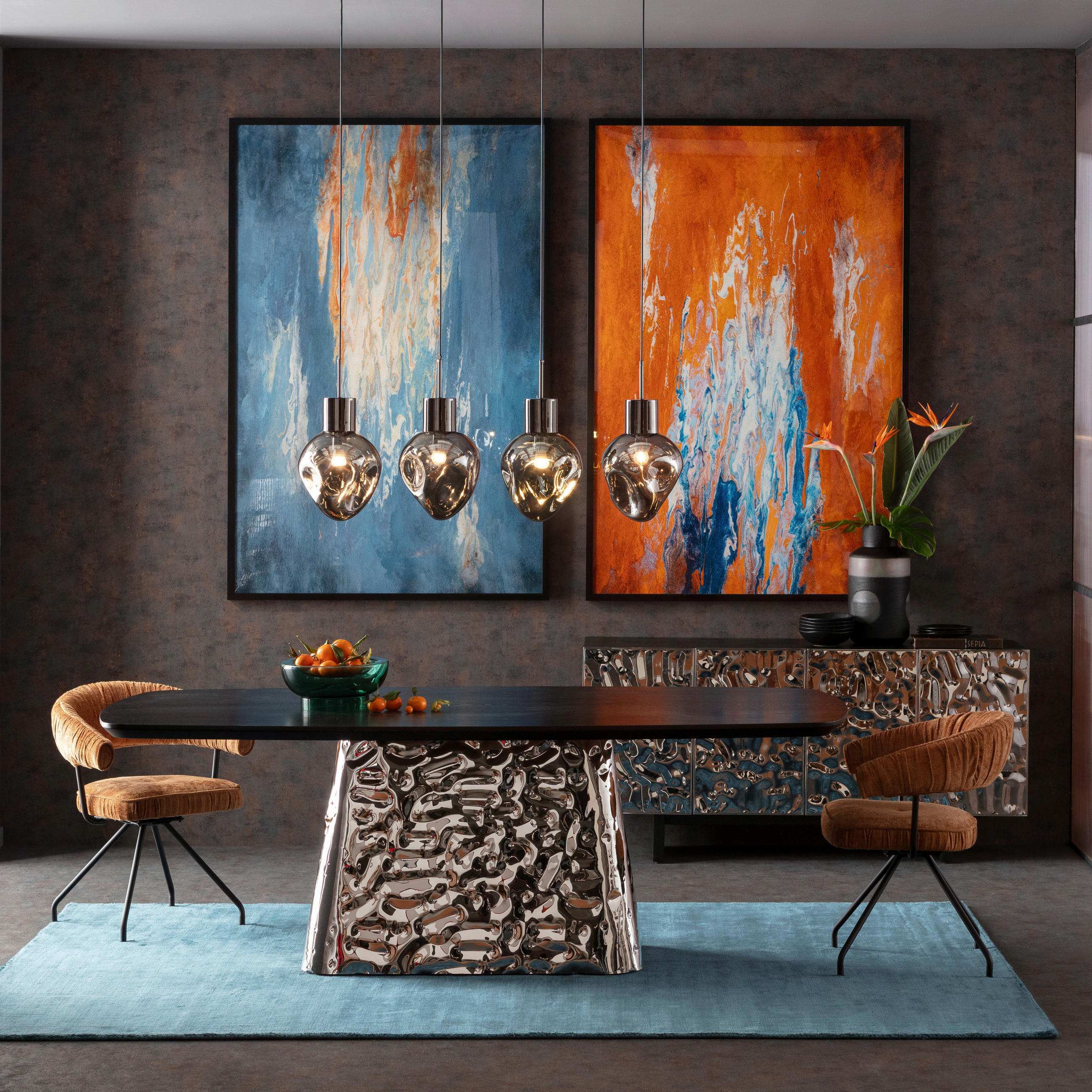 BILD  - Multicolor/Schwarz, Design, Kunststoff (120/180/4cm) - Kare-Design