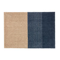 FUßMATTE 67/100 cm Manhattan  - Blau/Beige, Design, Textil (67/100cm) - Schöner Wohnen