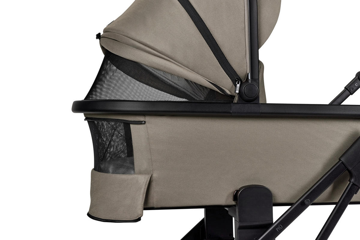 DJEČJA KOLICA  Più  - boje blata/crna, Basics, tekstil (105/56.5/127cm) - Moon