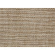 WOHNLANDSCHAFT in Webstoff Beige  - Beige/Schwarz, Design, Textil/Metall (208/354/157cm) - Dieter Knoll