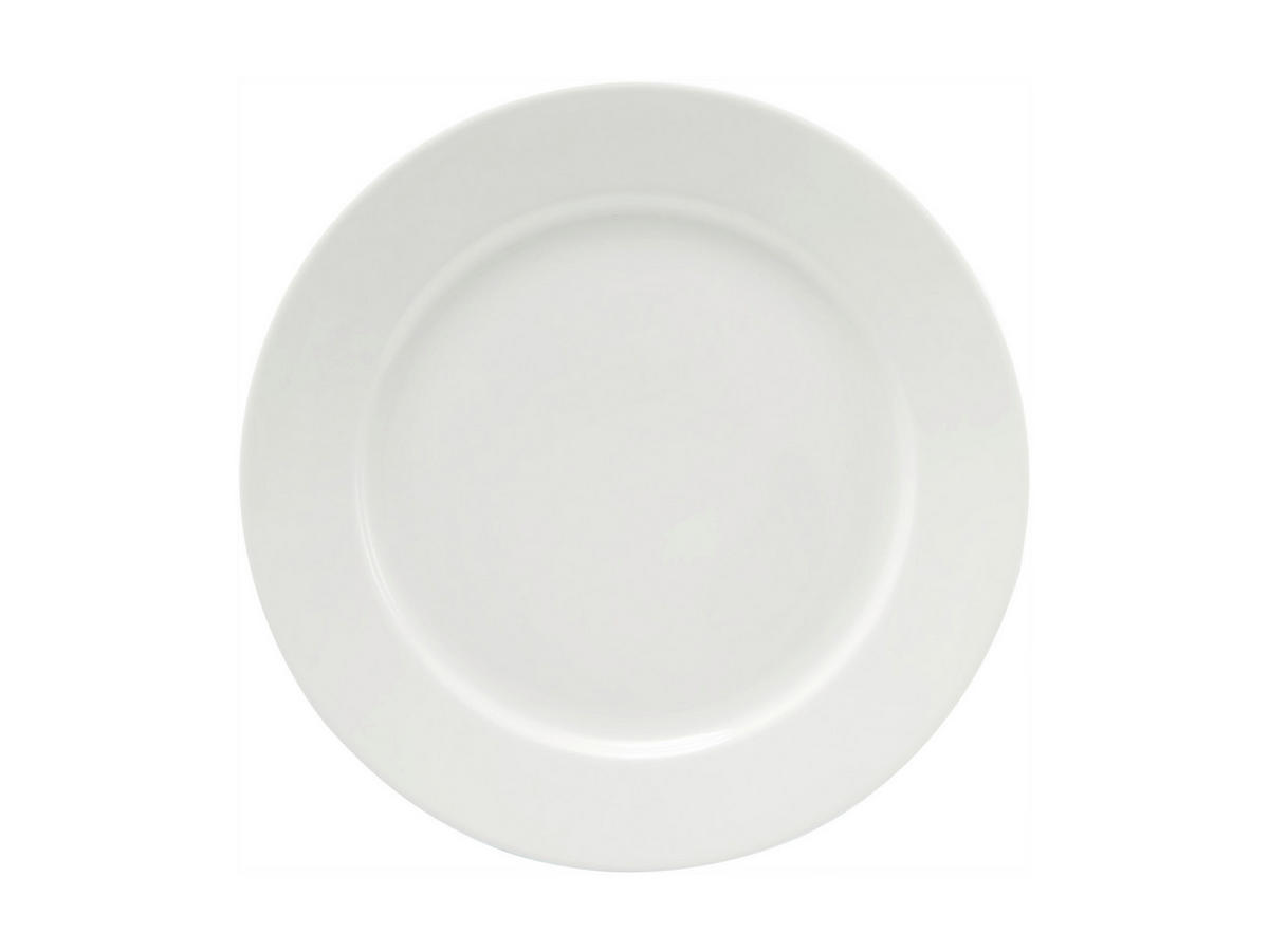 PLYTKÝ TANIER porcelán keramika 23 cm - biela, Basics, keramika (23cm) - Maxwell & Williams