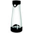 WASSERKARAFFE 1 L - Klar/Schwarz, Design, Glas (11,2/29/11,2cm) - Leonardo WASSERKARAFFE 1 L - Klar/Schwarz, Design, Glas (11,2/29/11,2cm) - Leonardo