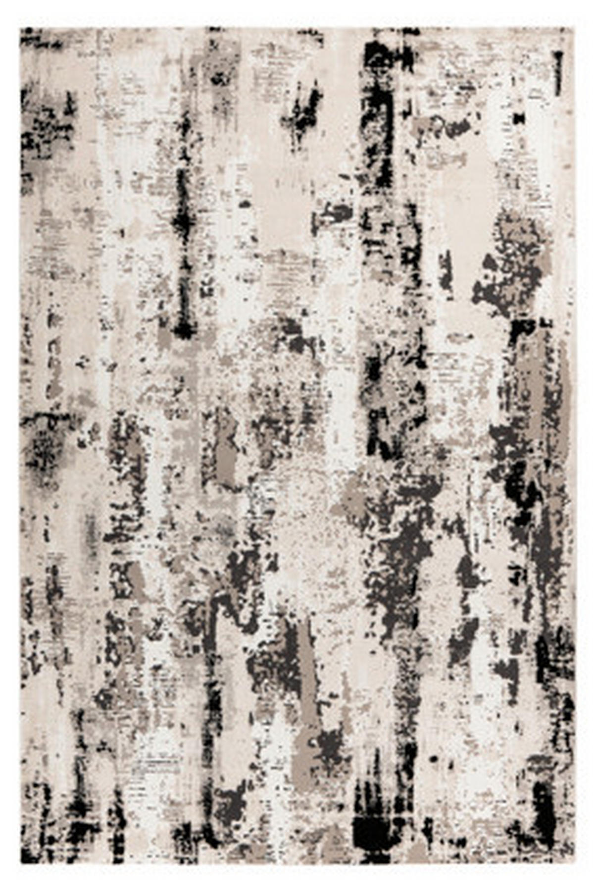 COVOR ȚESUT DE MÂNĂ  - gri, Basics, textil (120/170cm)