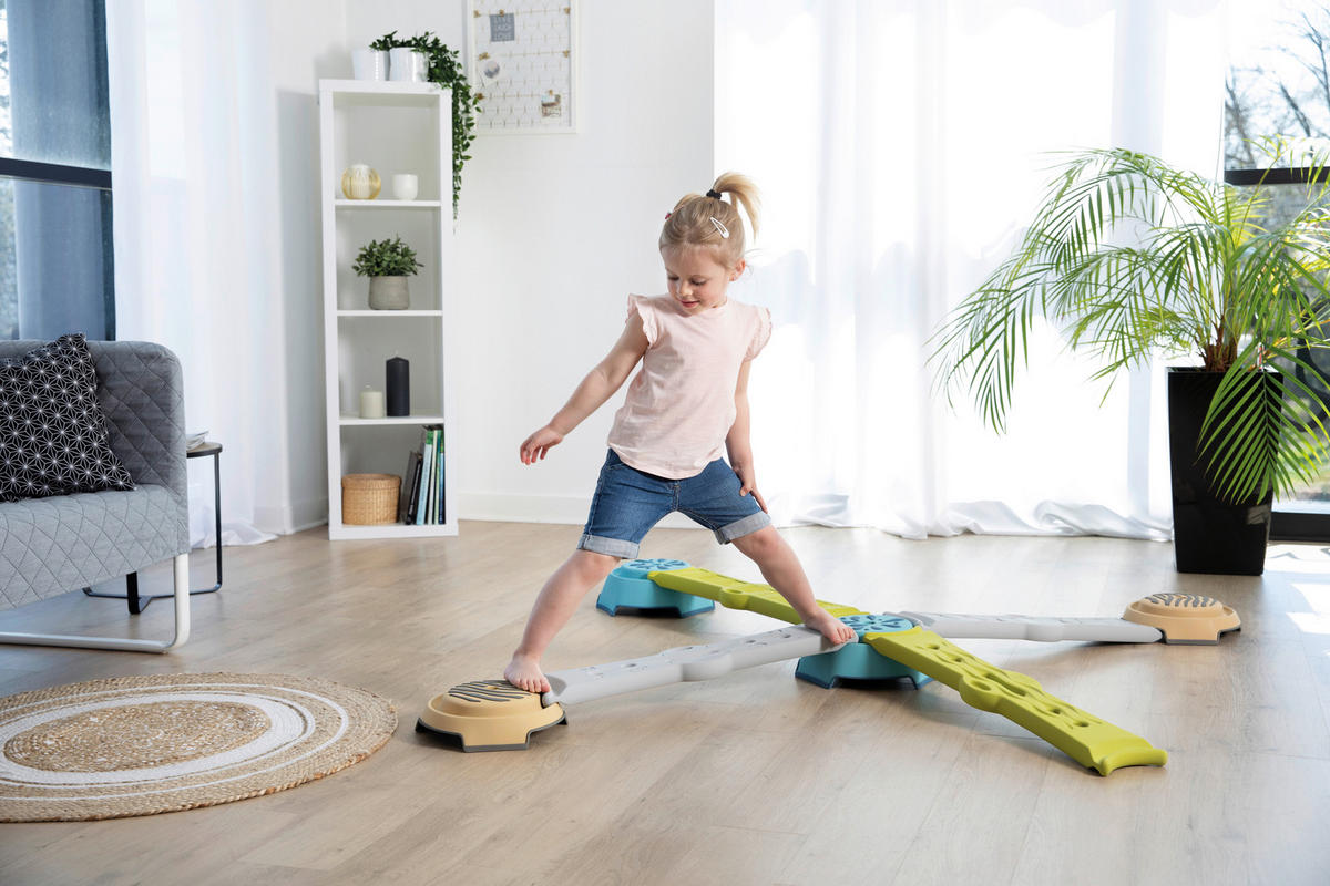 BALANCIERPARCOURS  - Multicolor, Basics, Kunststoff (72/41/16cm) - Simba